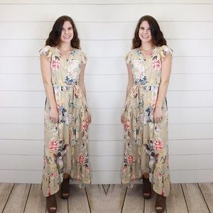 Peach Love California maxi dress